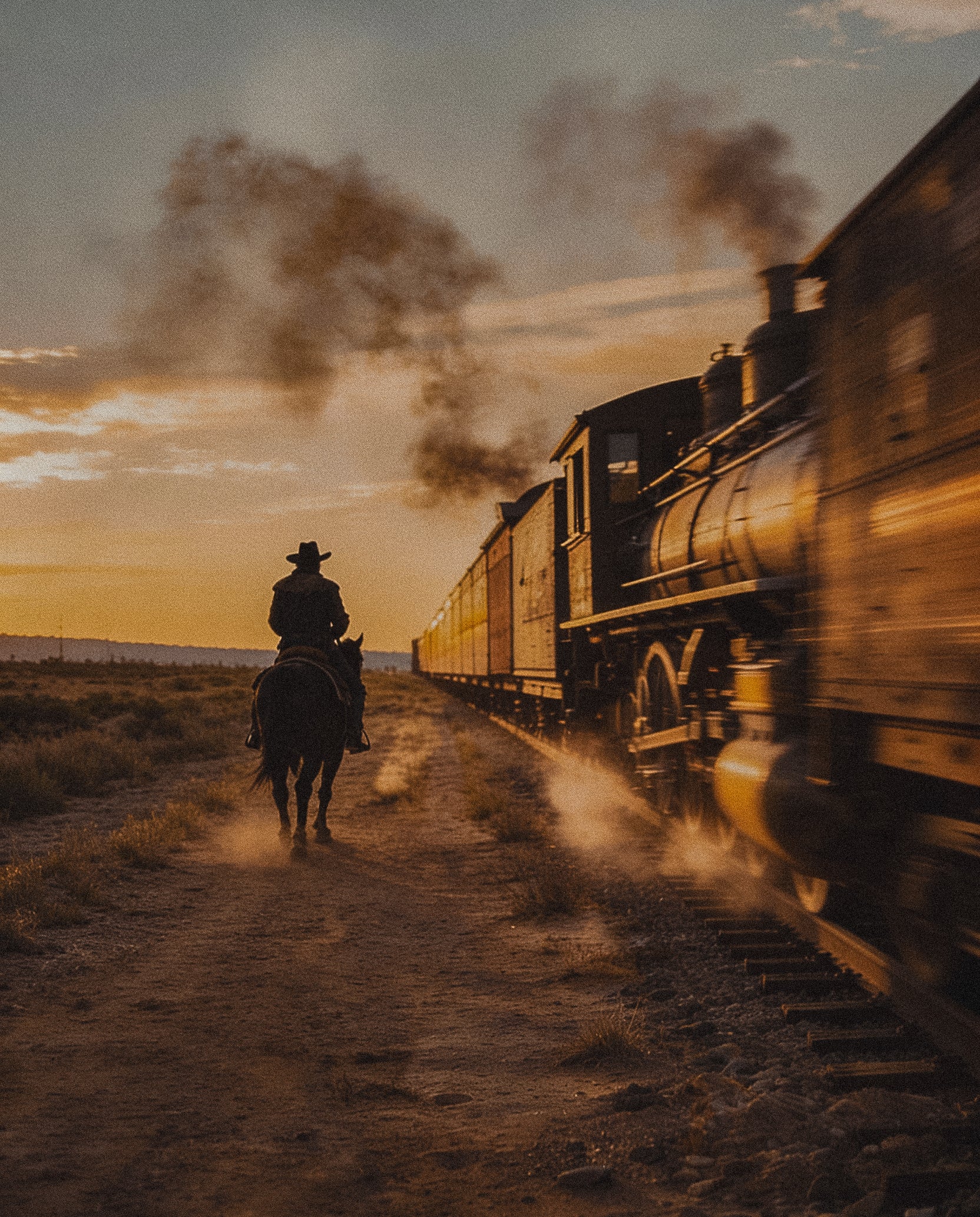 MISSED THE TRAIN PRINT