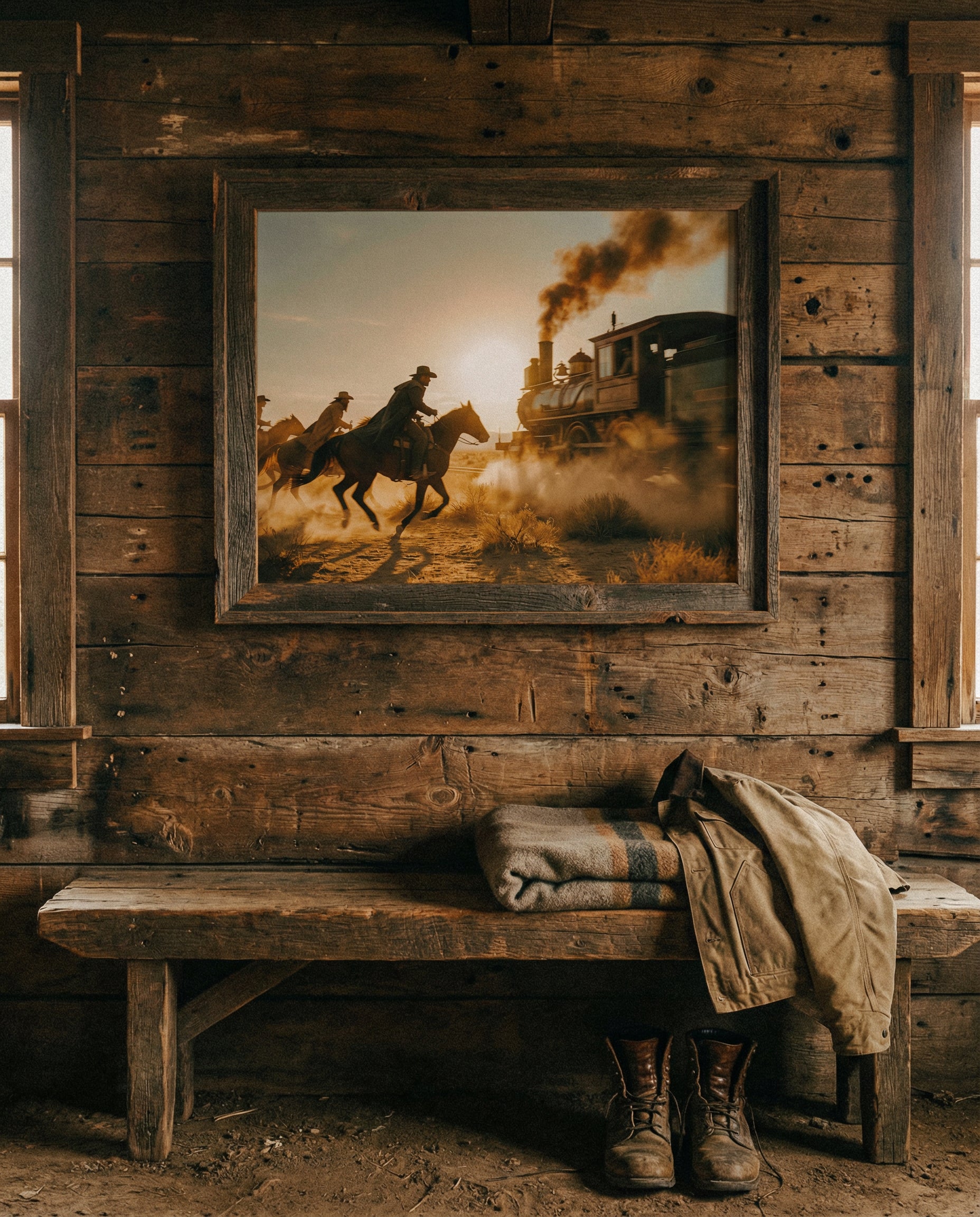 CHASE THE TRACKS PRINT