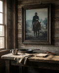 ON THE BRONC PRINT