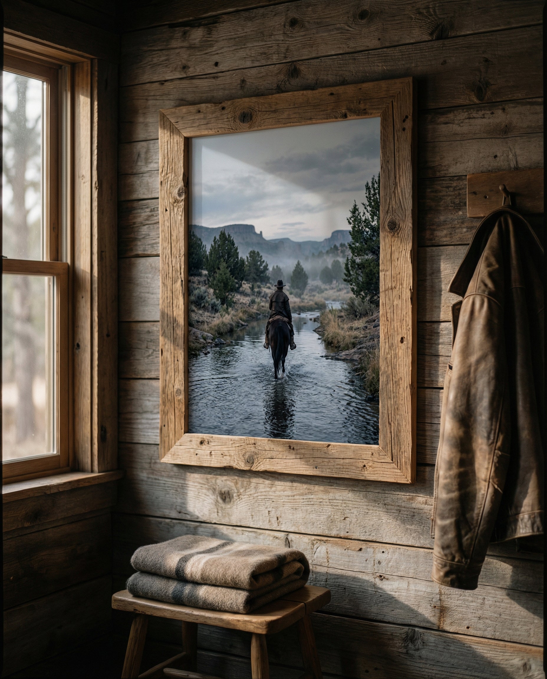 THROUGH THE CREEK PRINT